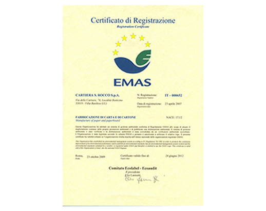 CertificatoEMAS_20092012